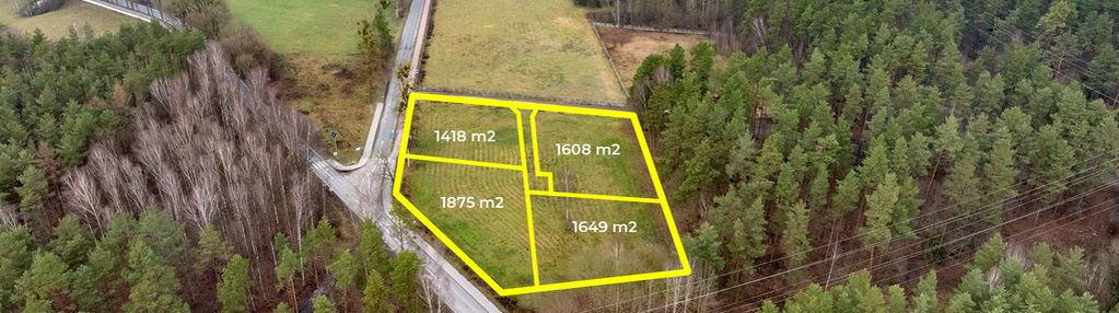 Atrakcyjne działki budowlane obok jonkowa