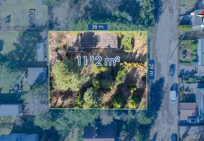 Działka przy parku lisiniec– spokojna okolica