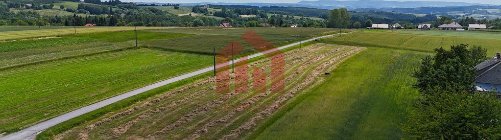 2 duże działki z mediami 9 km od ropczyc, widoki