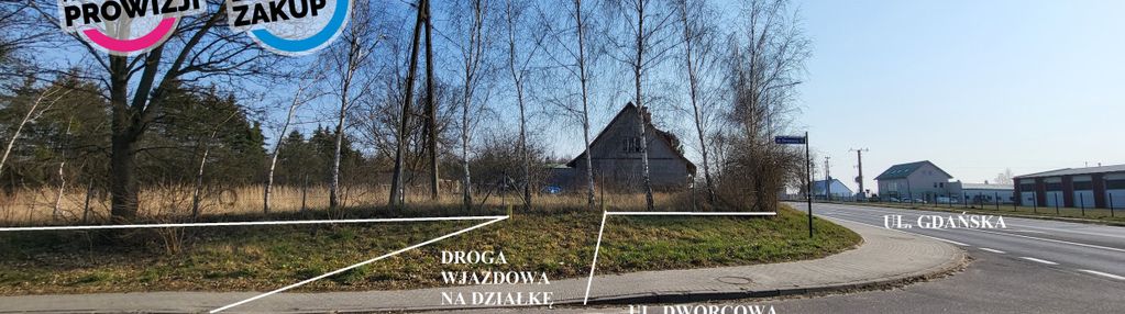 Działka mieszkaniowo - usługowa