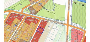 Pum 1050m² ,  mpzp pod zabudowę wielorodzinną