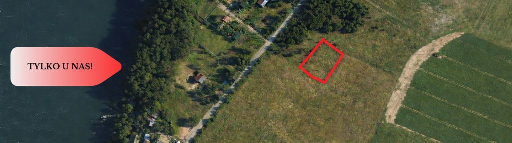 Działka pod domek letniskowy – osiek