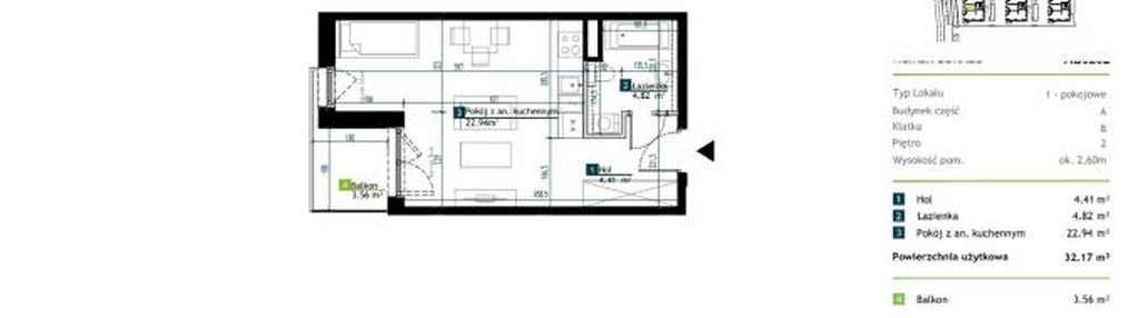 32 m2 na bemowie przy metrze od dewelopera