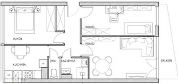 Okazja-popowice-3pok-54m2-rozkład-miejskie-balkon-