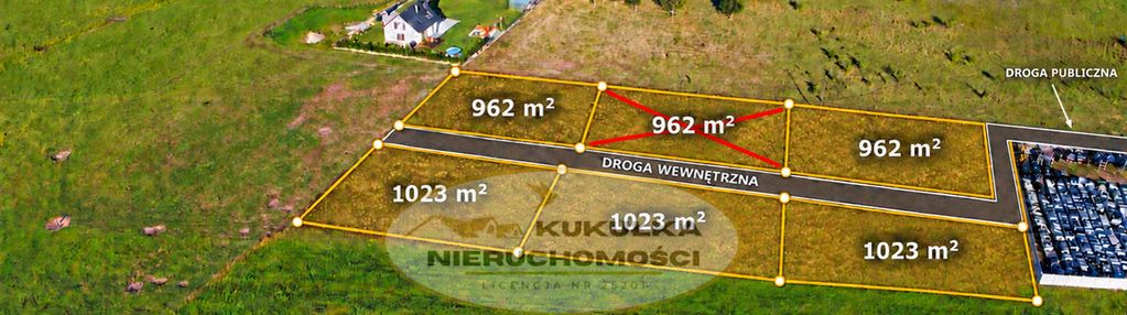 Działka budowlana z warunkami zabudowy - borek