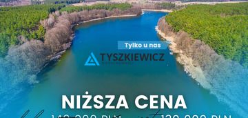 Działka z pozwoleniem na budowę, blisko jeziora