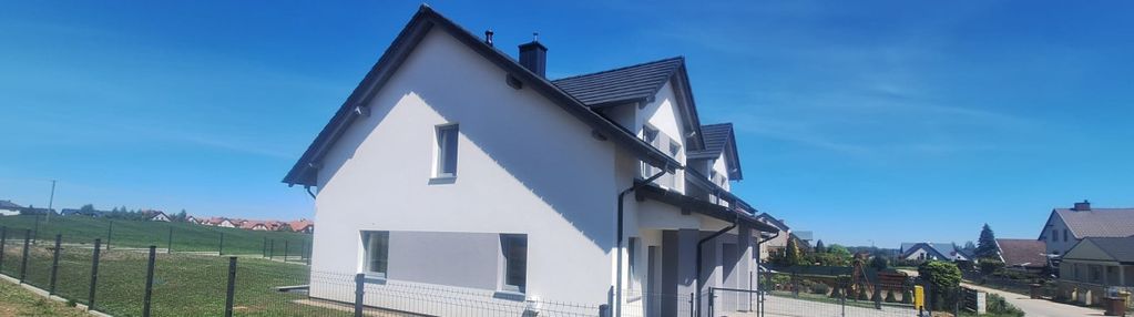 Bliźniak 4 sypialnie, duży słoneczny ogród banino