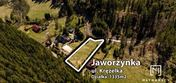Działka przy lesie i strumyku | jaworzynka