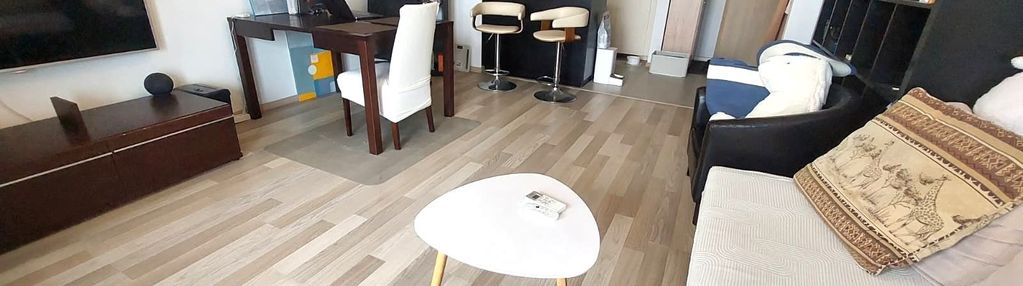 2 pokojowy apartament z meblami i dużym balkonem