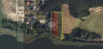Wyjątkowa działka 8661 m² z linią brzegową jeziora