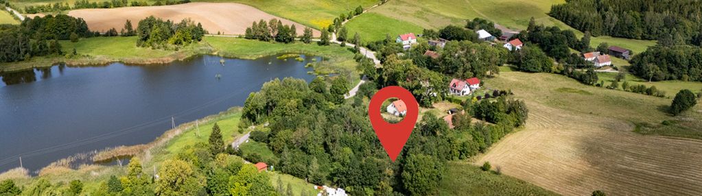 Działka inwestycyjna 1,07 ha w sąsiedztwie jeziora