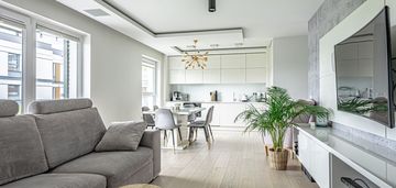 Najem, apartament 94 m2, river park, bielniki