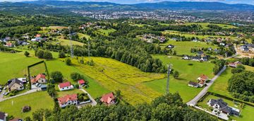 Działka budowlana z mediami - nowy sącz