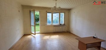 Parter, 2 pok + kuchnia w cichej okolicy