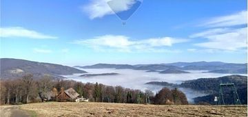 Widokowa działka sportowo - rekreacyjna w beskidac