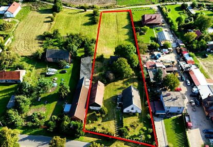 Dom z dużą działką pod miliczem, dolina baryczy