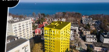 Kawalerka z widokiem na morze | 5 min do plaży | w