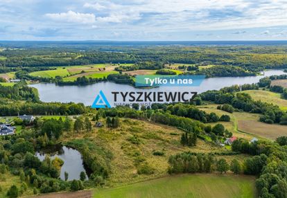 Duża działka z widokiem na jezioro stropno