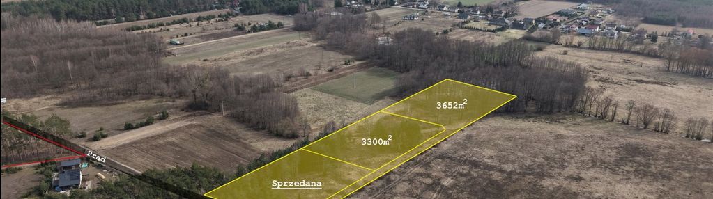 Działki z wz 3300–3652 m² | gm. nowe miasto