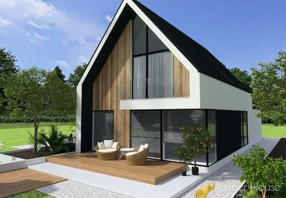 Nowoczesny dom przy lesie | 5 pokoi | pęclin