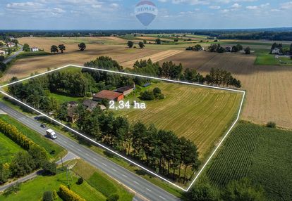 Nieruchomość inwestycyjna z zabudowaniami! 2,3 ha.