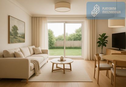 Rodzinny apartament z dużym ogródkiem!