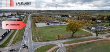 Działka usługowa w centrum człuchowa.