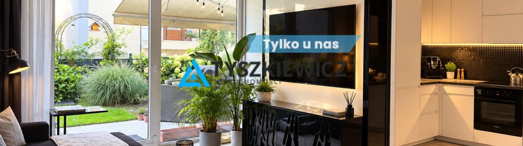 3-pokojowe mieszkanie z dużym ogrodem