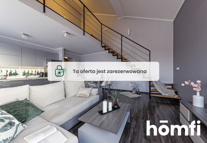 Nietuzinkowe 2 poziomowe mieszkanie z antresolą