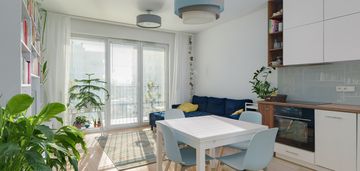 Przestronne mieszkanie z tarasem na dachu bloku!!