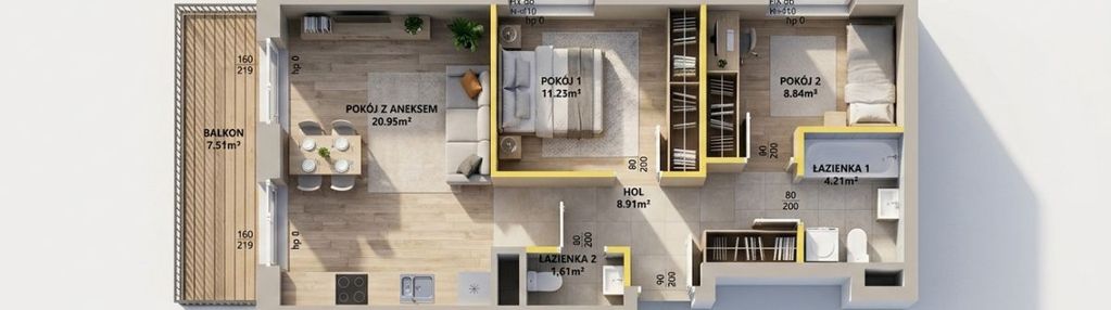 ⭐taras 7,5m | narożne, jasne | 2026 metro ⭐0%