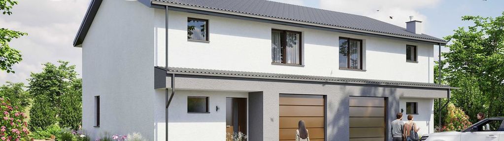 Bliźniak | 550m2 działki | 122m2 | 4 pok | garaż