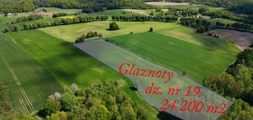 Widokowa działka granicząca z lasem pod siedlisko