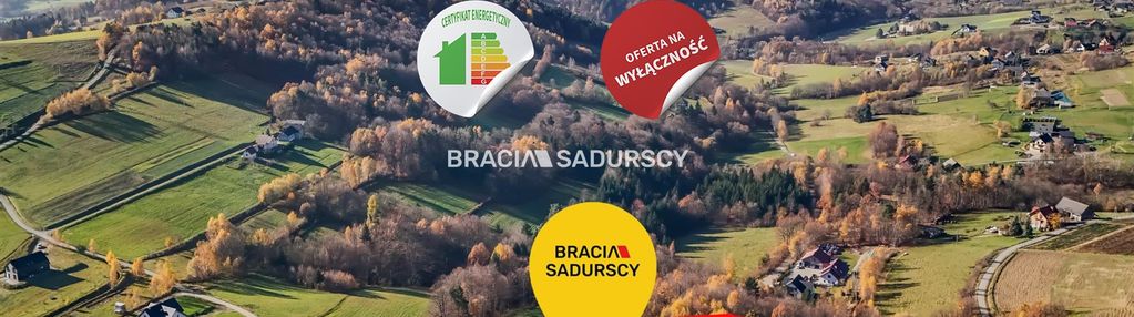 Widokowa działka w beskidzie wyspowym