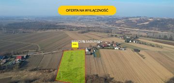 Popędzyna działka z możliwośćią uzyskania wz