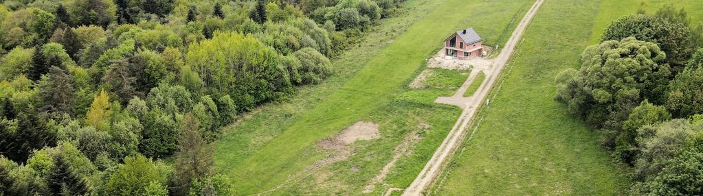 Ropa klimkówka jezioro działka 1000m2 widokowa