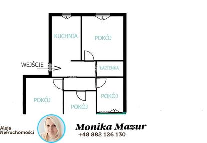 4 pokojowe mieszkanie na mireckiego.