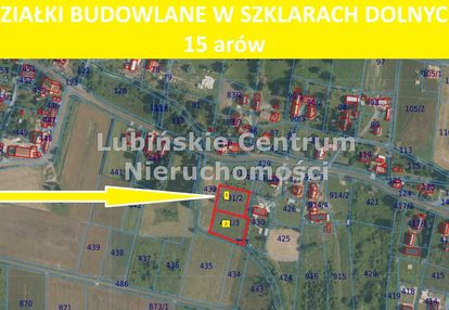 Działka budowlana w szklarach dolnych