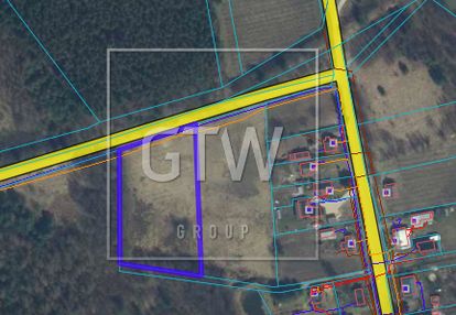 Działka siedliskowa z wz 5800m2 brzostowiec,05-640