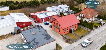 Dom z zapleczem produkcyjnym – start od zaraz