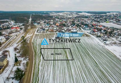 Działka bud. przy ścianie lasu w wielkim kliczu