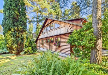 Leśny dom letniskowy