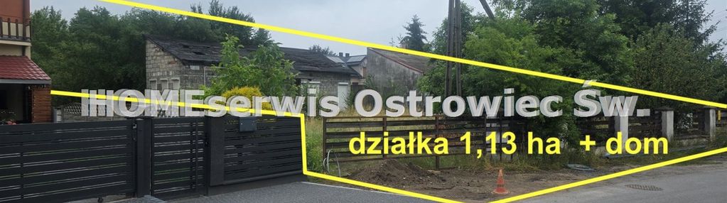 Nieruchomość inwestycyjna dom + działka 1,13 ha.