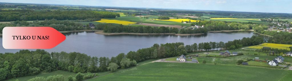 Działka budowlana nad jeziorem w spokojnej okolicy