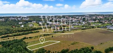 Działka usługowo-mieszkaniowa nad morzem,uzbrojona