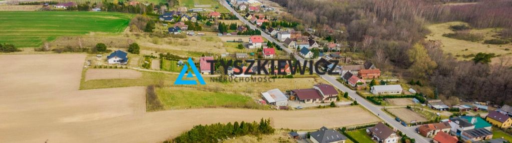 Działka budowlana z projektem domu i pozwoleniem