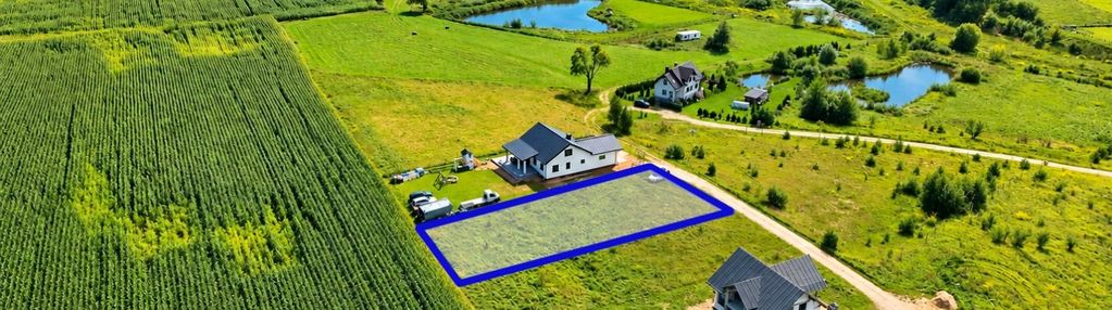 Działka budowlana 1013 m² mpzp miłomłyn