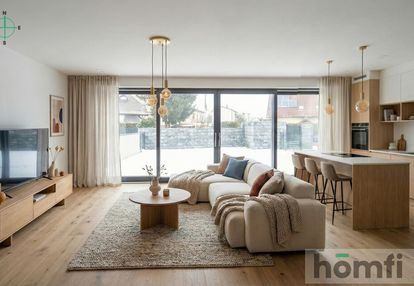 Nowoczesny dom w zabudowie bliźniaczej