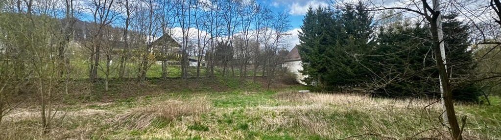 Działka ze strumykiem 1600 m² - wojcieszyce
