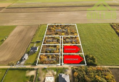Działka budowlana / 1200m2 / żuraw, gm. janów